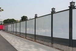 愛護建筑施工圍擋：讓每一個圍擋都成為風(fēng)景。