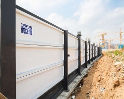 新型裝配式圍擋，推進城市形態(tài)建設(shè)