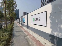 鋼結(jié)構(gòu)A款圍擋：防御能力強(qiáng)，降低倒塌的現(xiàn)象
