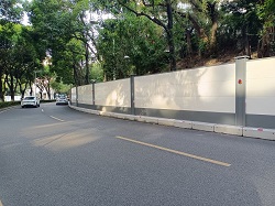 深圳坪山高中園建設(shè)-深圳圍擋廠家【旭東】在行動(dòng)
